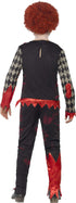 Zombie Clown Costume, Red & Green